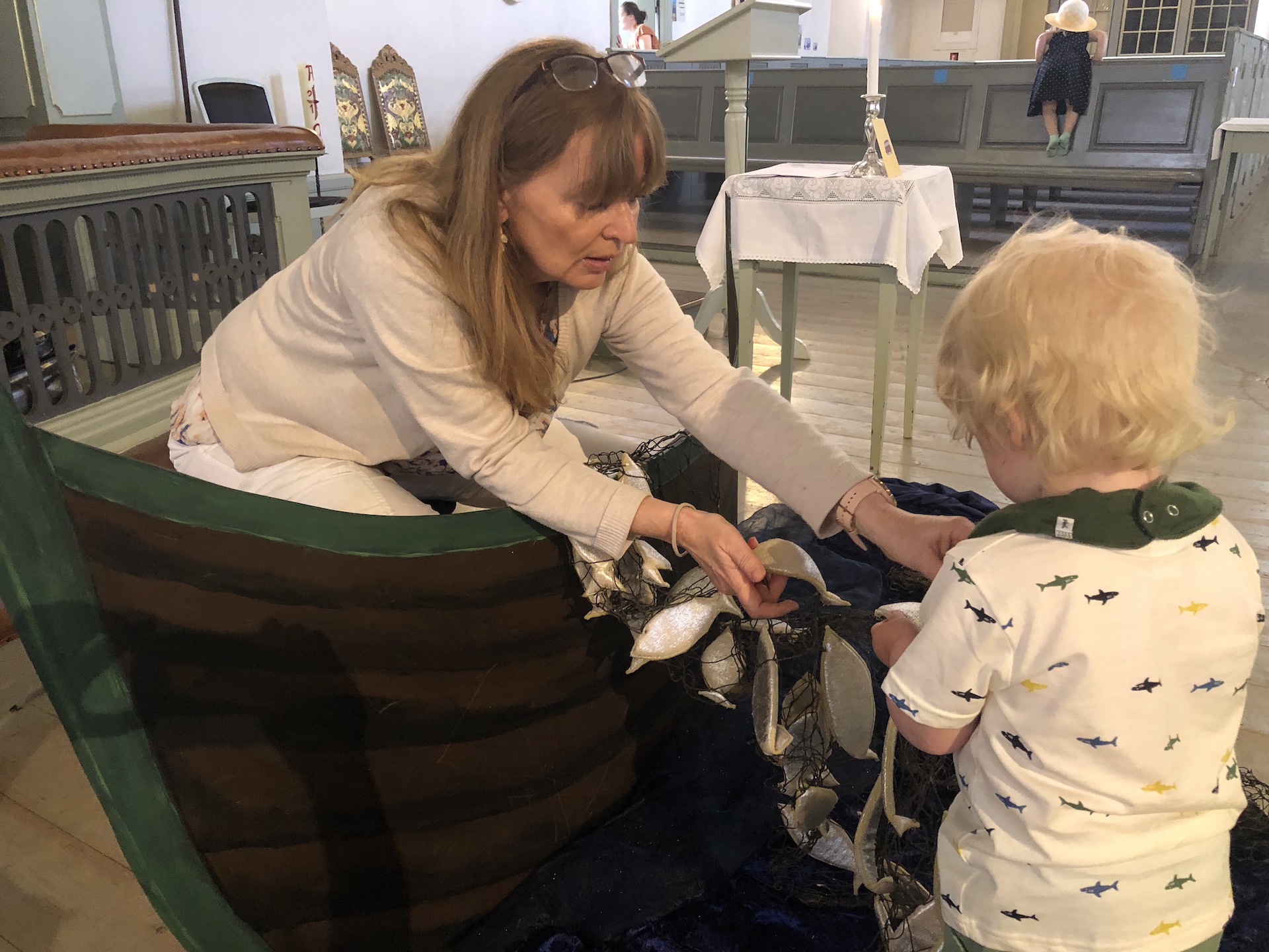 En trosopplærer tar farvel