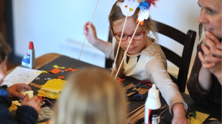 Ta 7-åringen med på påskeverksted i kirken og lær mer om påskefortellingen samtidig. 