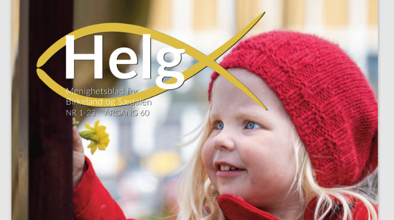 Menighetsbladet Helg i Birkeland og Sædalen