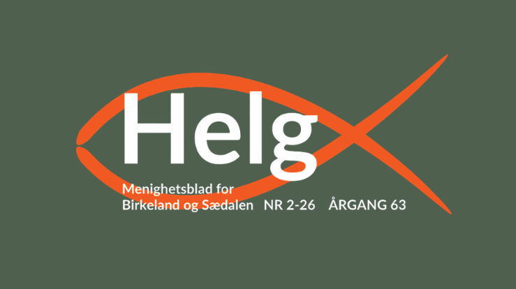 Menighetsbladet Helg i Birkeland og Sædalen