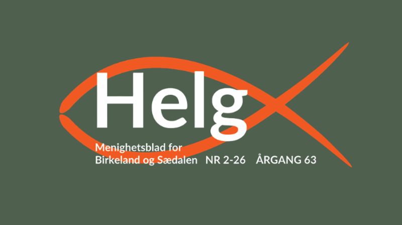 Menighetsbladet Helg i Birkeland og Sædalen