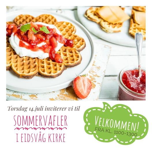 Sommervaffel i Eidsvåg 