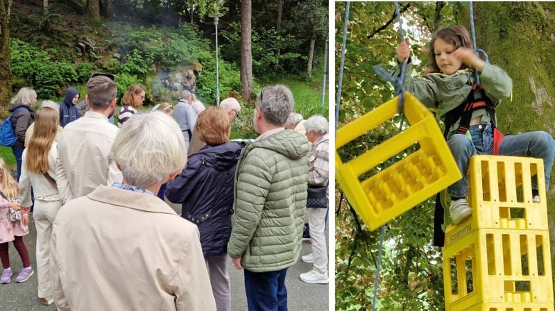 Kø ved grillbordet og spenning i toppen