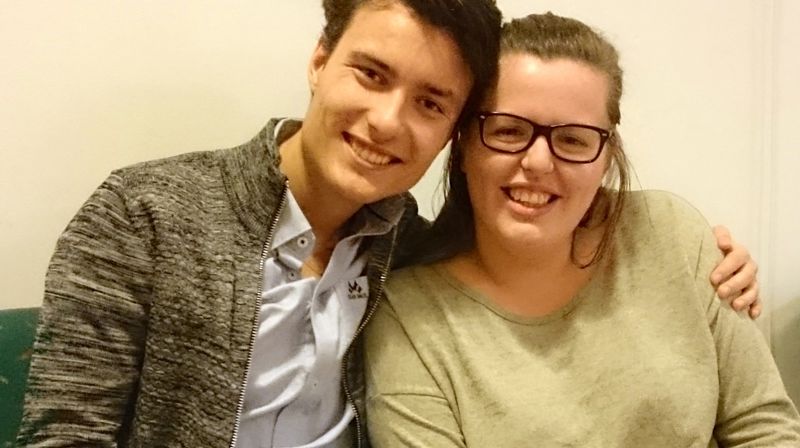 – Vi ønsker å invitere til kjekke opplevelser på våre klubbkvelder i Eidsvåg kirke, sier Nora Marie Bore og Sander Nesse.