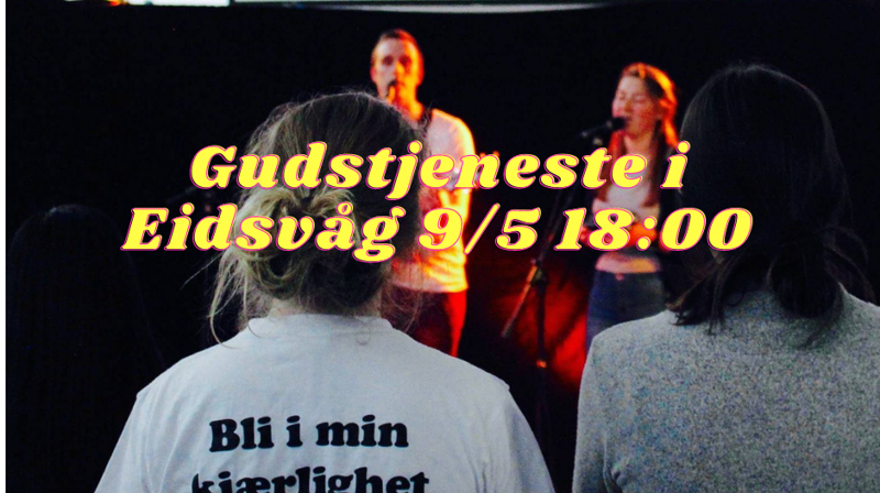 Ungdomsgudstjeneste 09.05.21 kl 18.00
