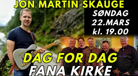 Konsert: Jon Martin Skauge "Dag for dag"