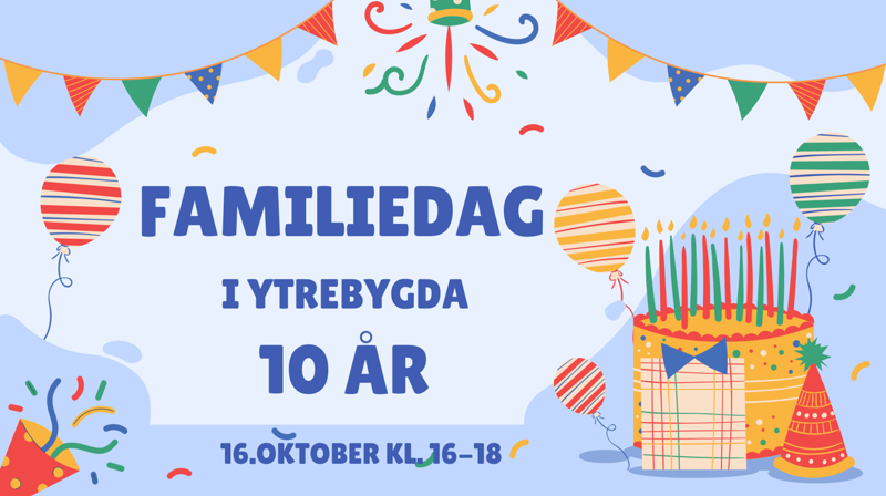 Familiedag fyller 10 år!