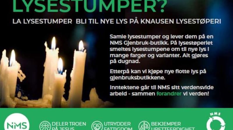 Fra lysestumper til nye lys