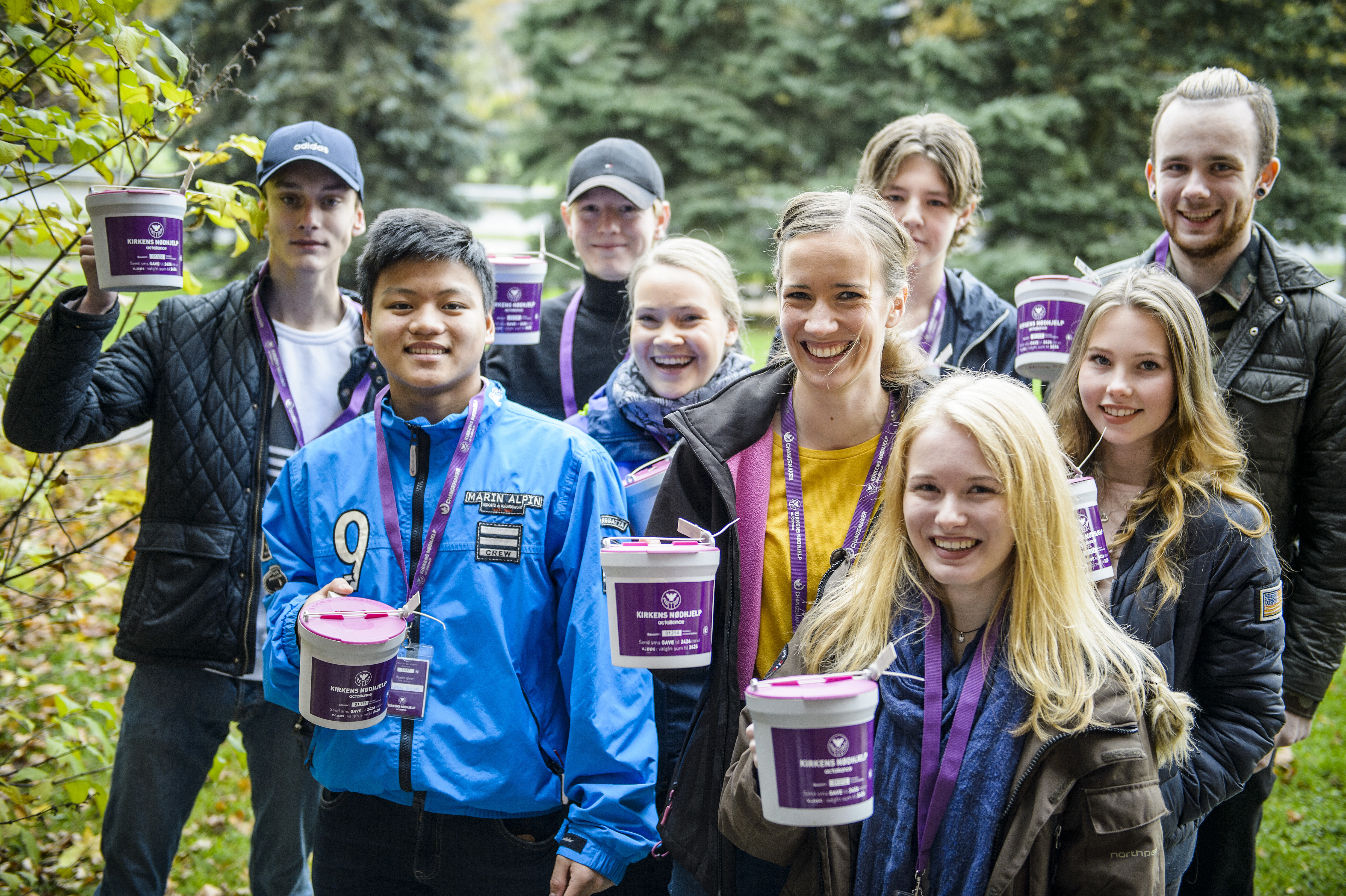 Bli med konfirmantene som bøssebærer!