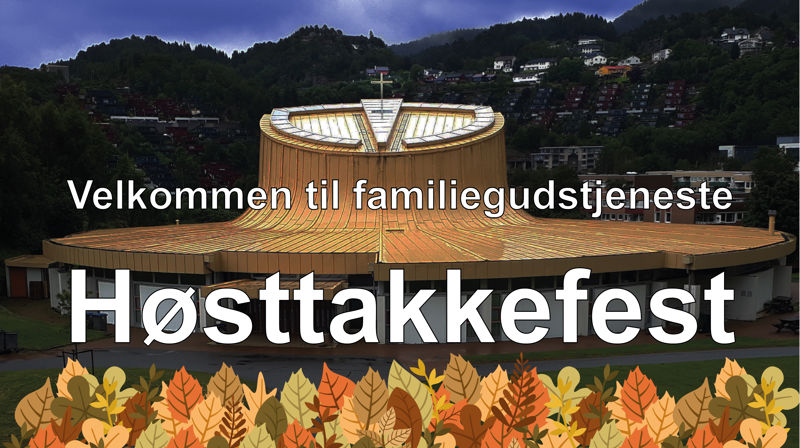 Høsttakkefest på søndag