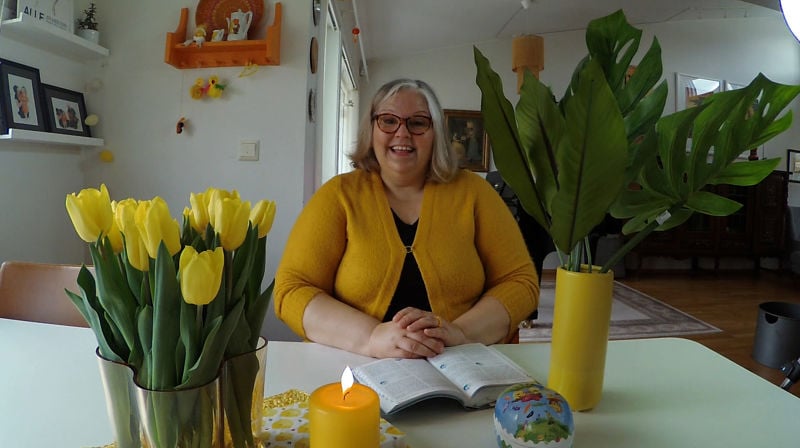 Påskesamling for barn, på video