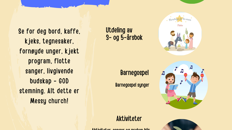 Gudstjeneste = Masse gøy