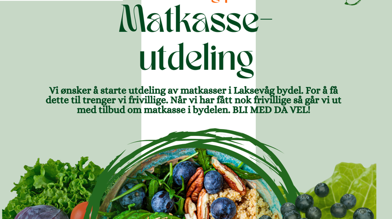 Frivillig på matkasseutdeling?