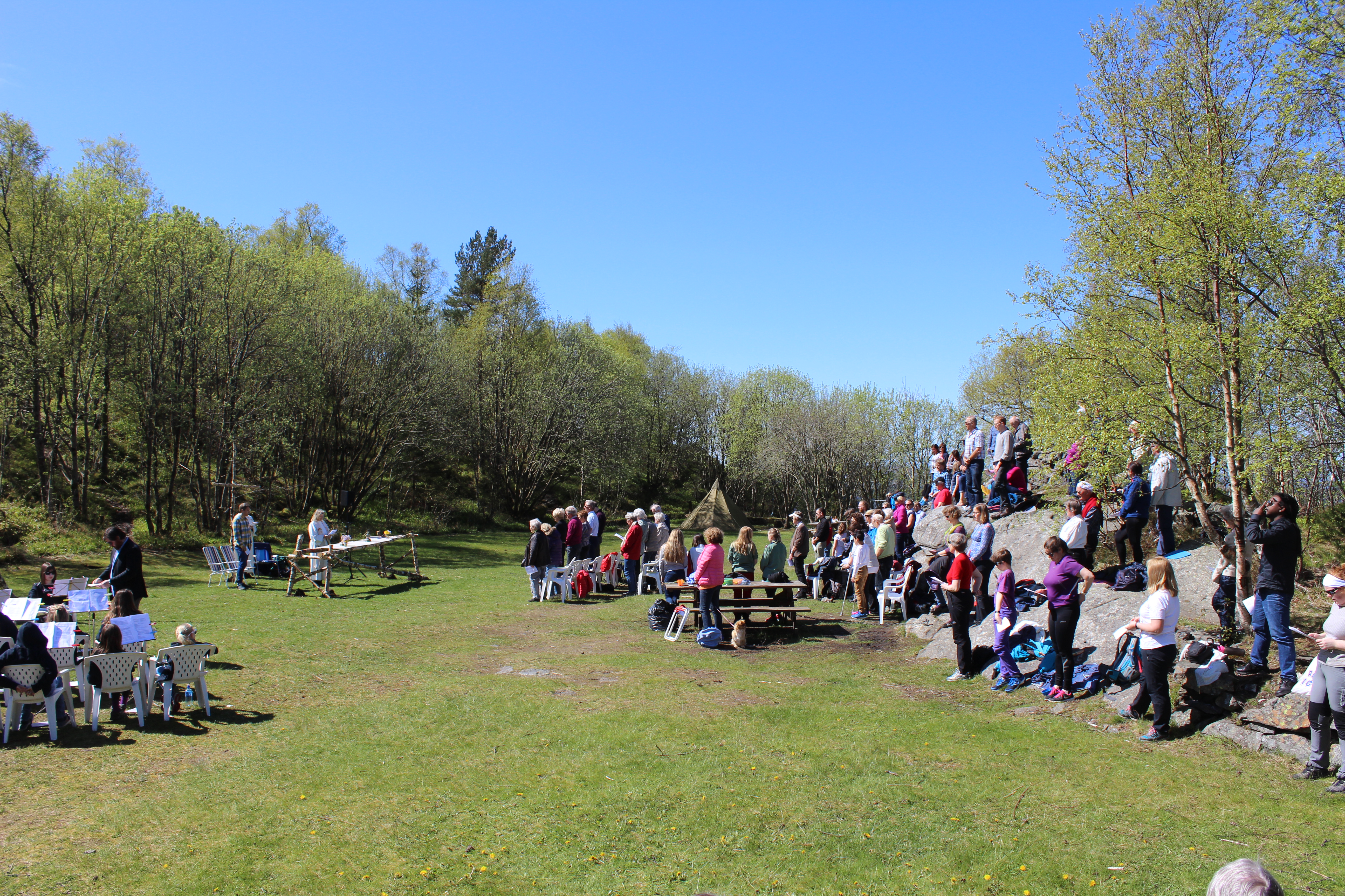 NB! Gudstjenesten Kr. himmelfartsdag blir i Nygård kirke kl. 12.00