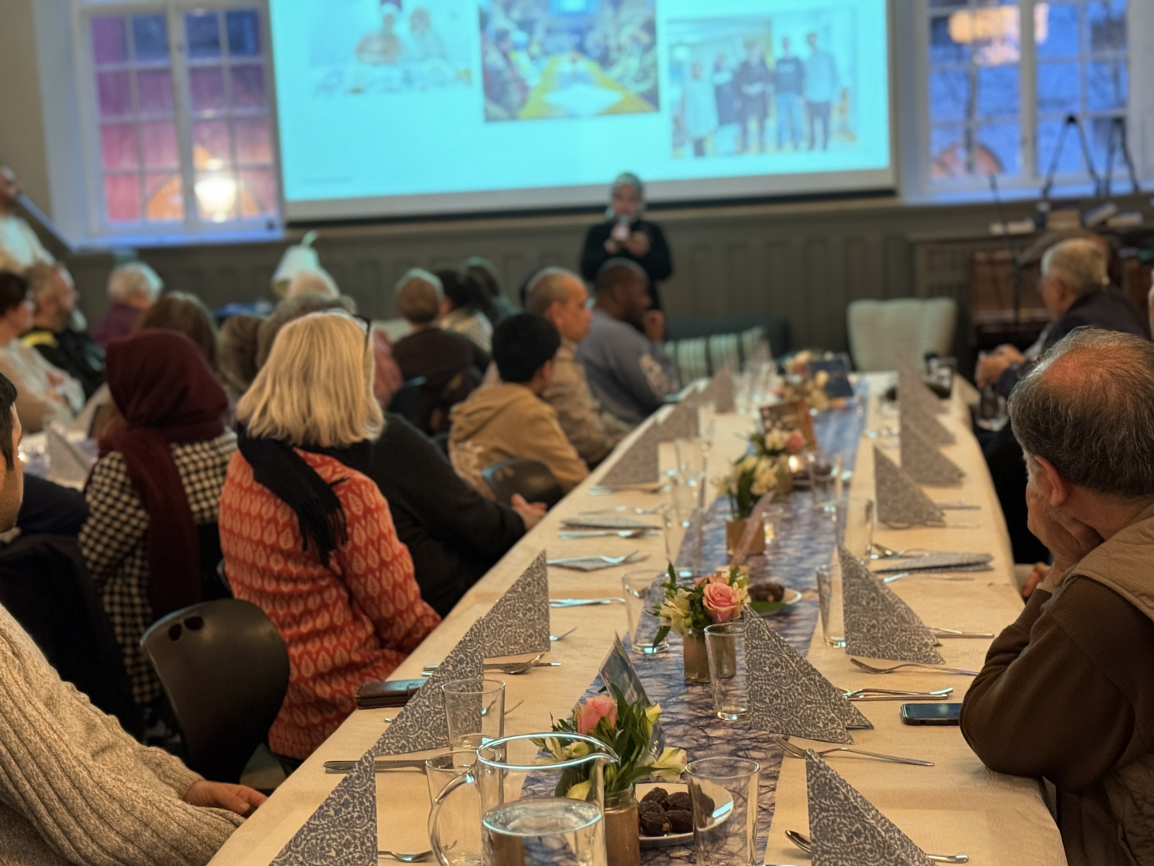 Bilde fra Iftar i St. Jakob kirke 2024