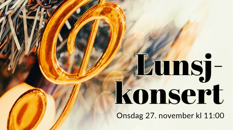 Lunsjkonsert 27. november