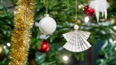 Juletre med pynt. Foto: Bo Mathisen