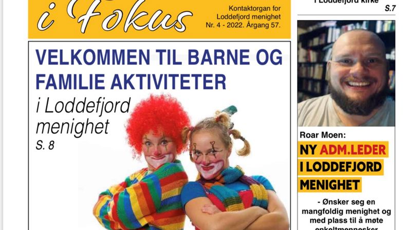 Nytt menighetsblad er på vei til din postkasse