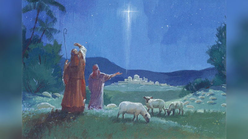 De hyrder stirrer i natten ut