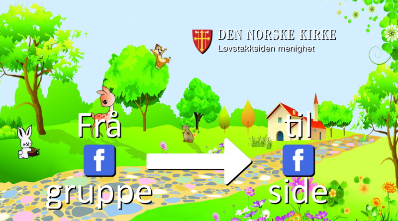 Frå Facebook-gruppe til Facebook-side