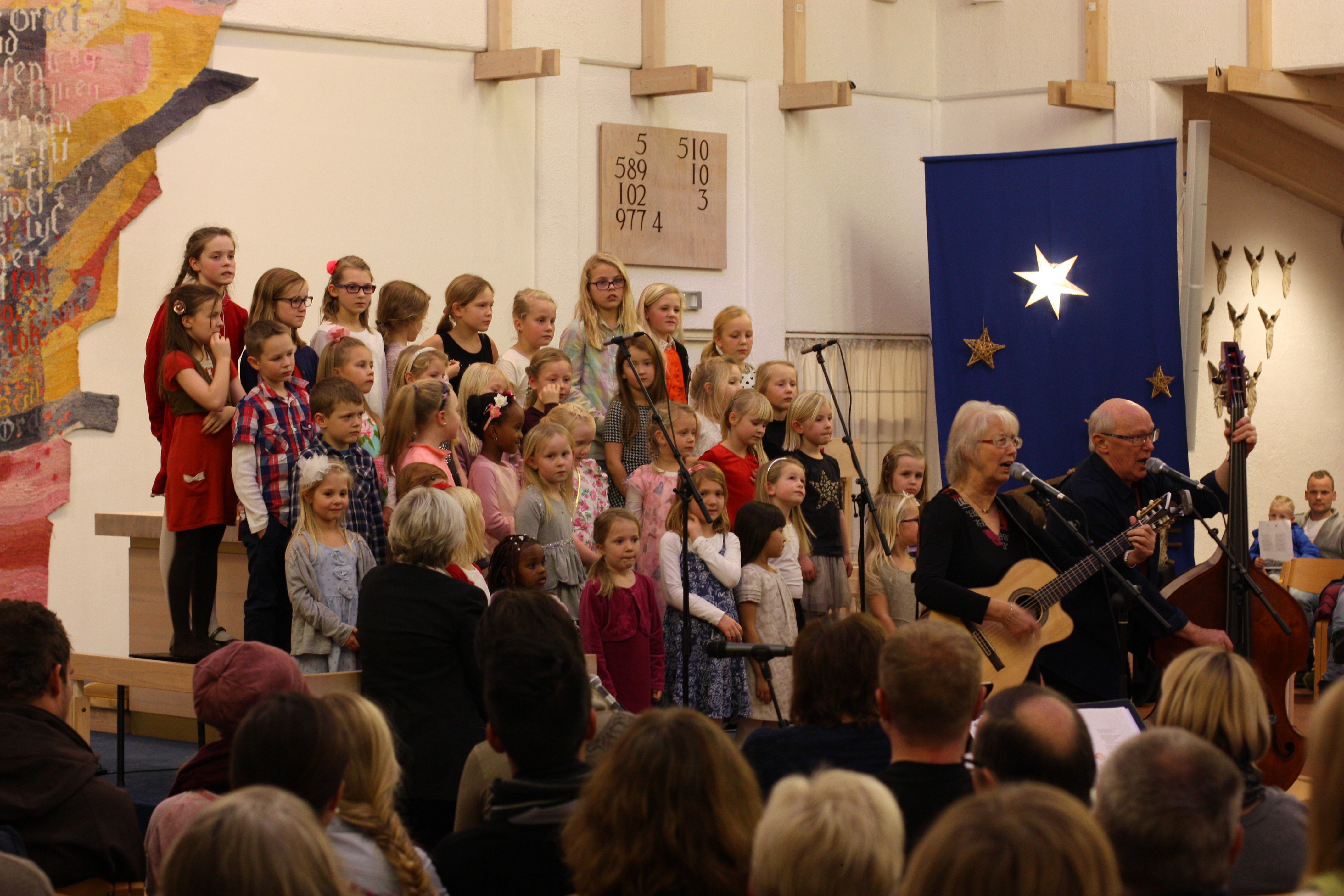 Bilde fra konsert med Elin Prøysen