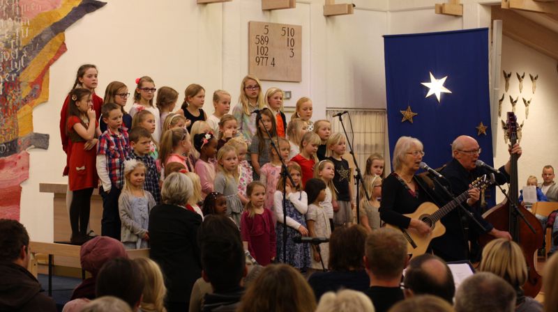 Bilde fra konsert med Elin Prøysen