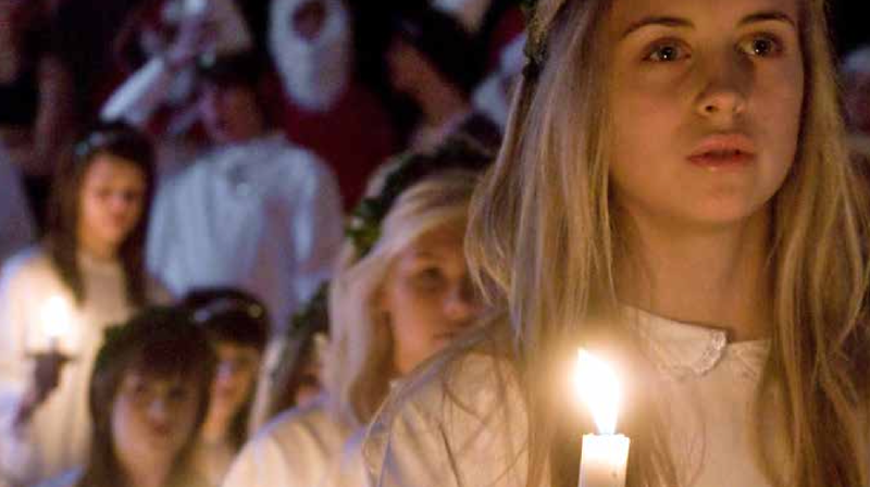 Lucia-tog