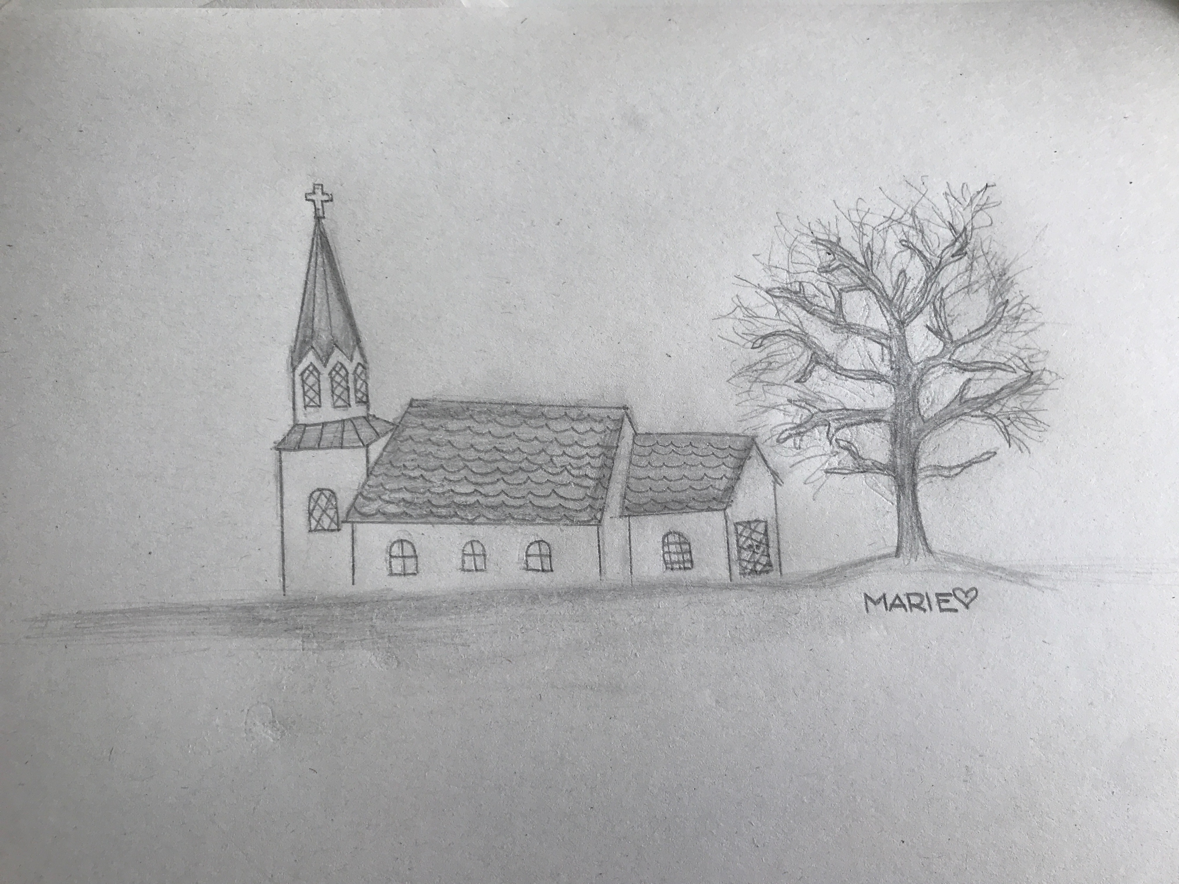 Tegn din drømmekirke!