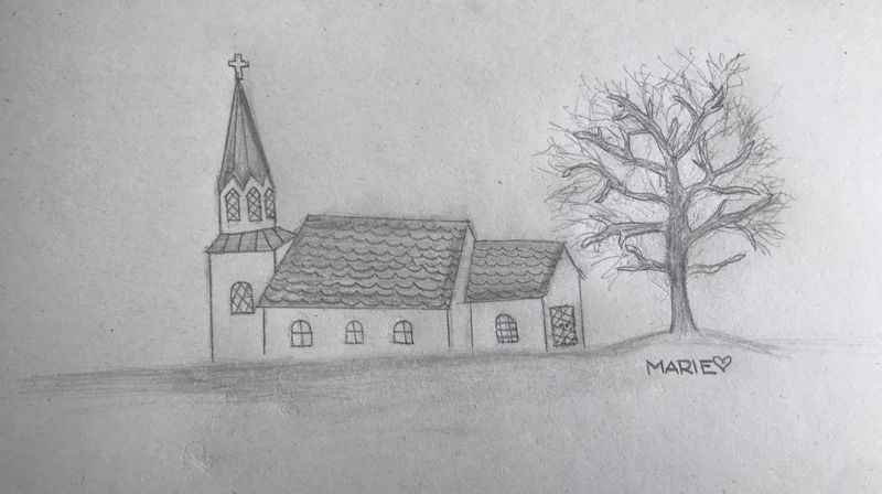 Tegn din drømmekirke!