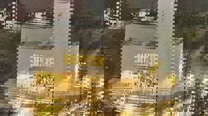 Julekonsert med bl.annet Dancing day av Rutter