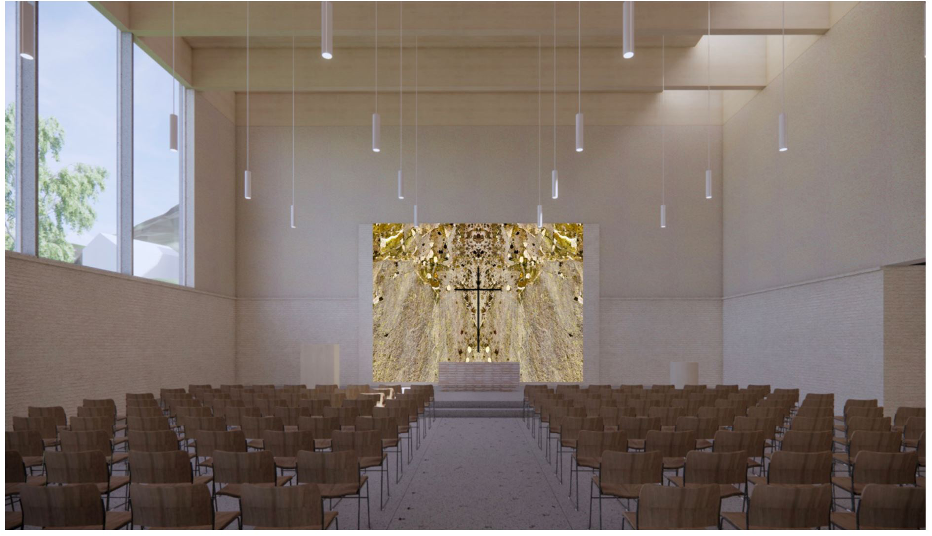 Det bygges kirke i Sædalen
