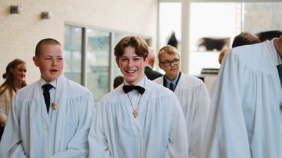 Konfirmant i Sædalen