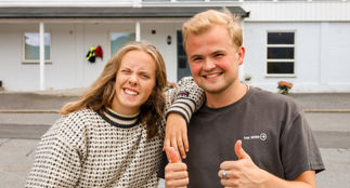 Tur med lederkurset
