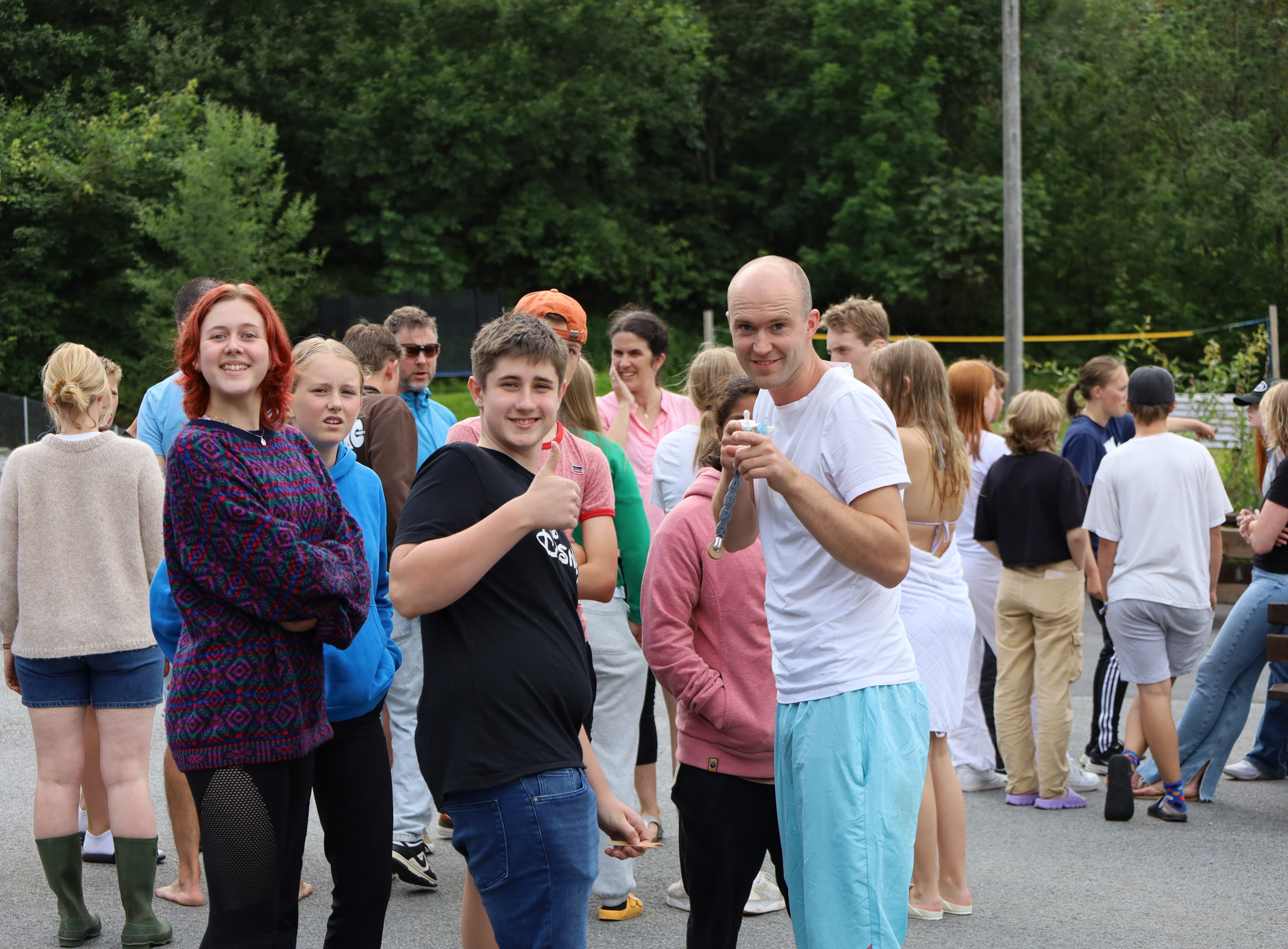 Fra ungdomsleir i Sætervika. Foto: Martin Bakke Slåttsveen