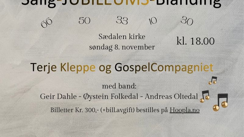 Jubileumskonsert med GospelCompagniet