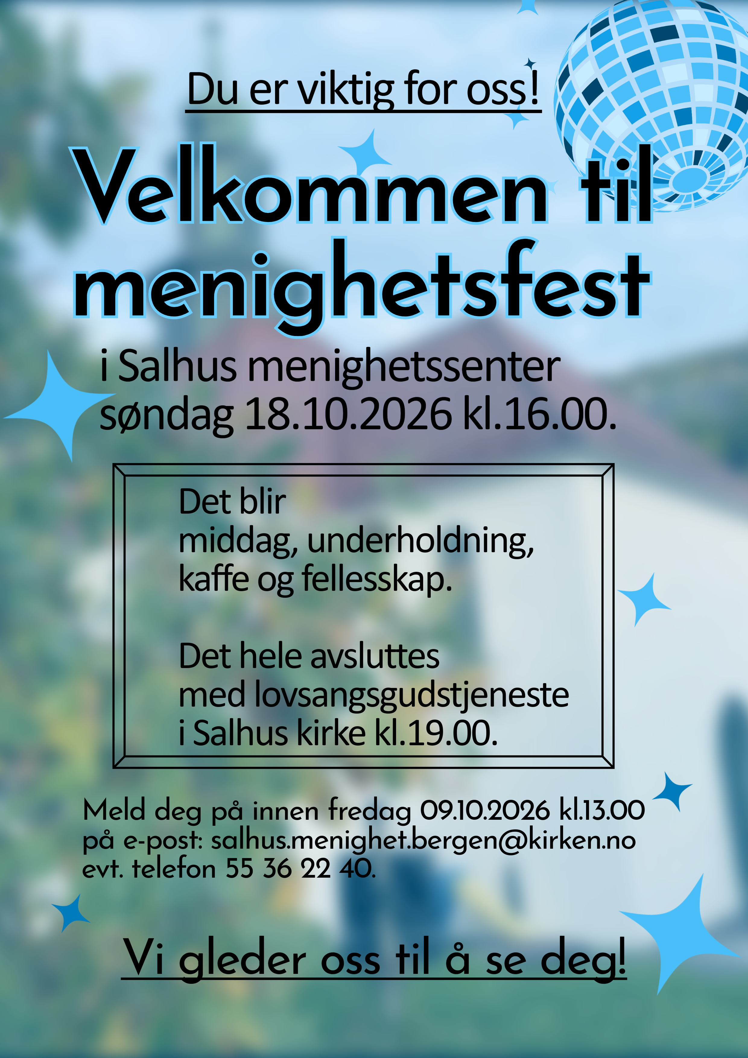 Velkommen til menigehtsfest 18.10.2026!