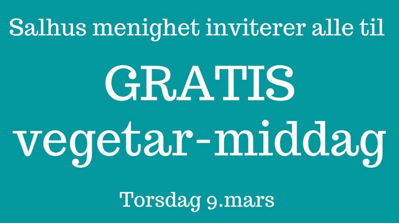Velkommen til "Spise sammen" torsdag 09.03.2023 på Heimly Bedehus