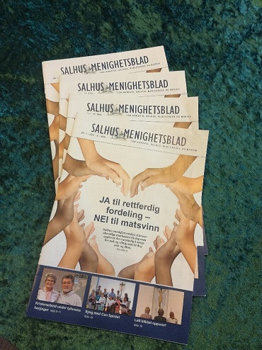 Vil du være med å lage menighetsblad?