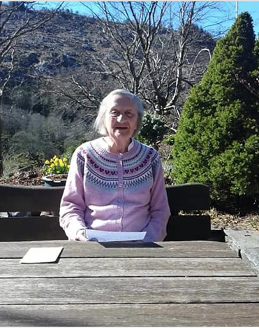 Hilsen fra vår kjære Svanhild Toppe