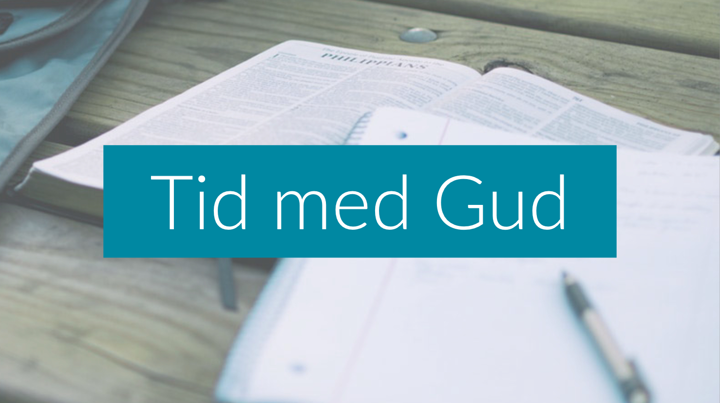 Fastetiden - Tid med Gud