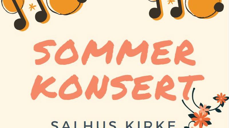 Sommerkonsert i Salhus kirke torsdag 16. juni kl.19.00!
