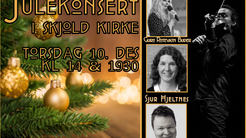 Velkommen til julekonsert 10 desember
