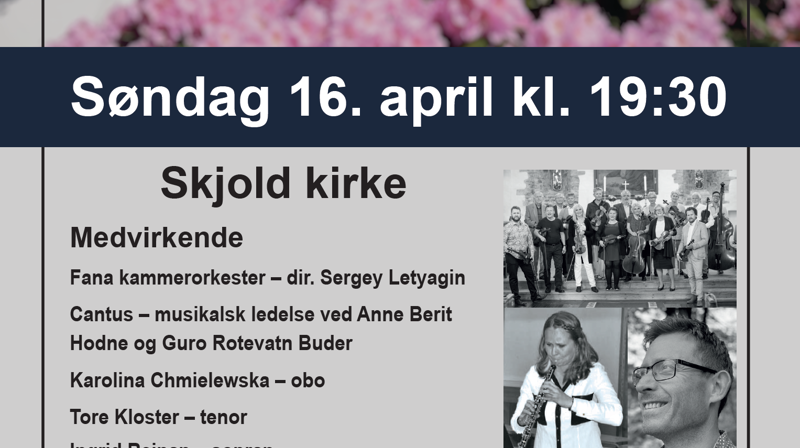Skjold kirke 25 år - Jubileumskonsert