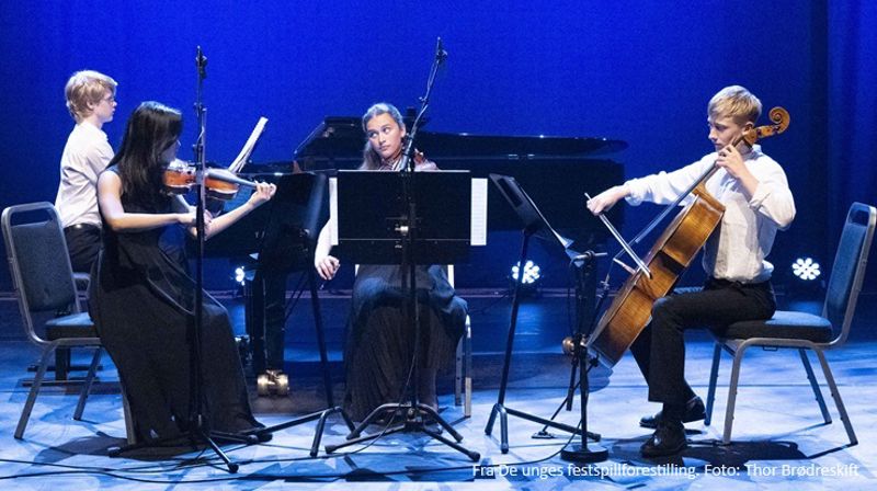 Ung klaverkvartett inviterer til konsert