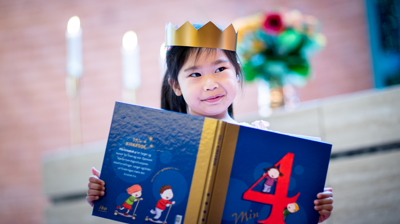 4 og 5-årssamling torsdag 4.juni og utdeling av bok i gudstjenesten 7.juni