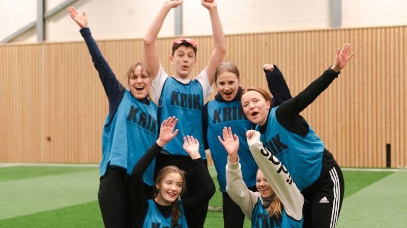 KRIK ledere på leir i Norheimsund, vinterferien 22