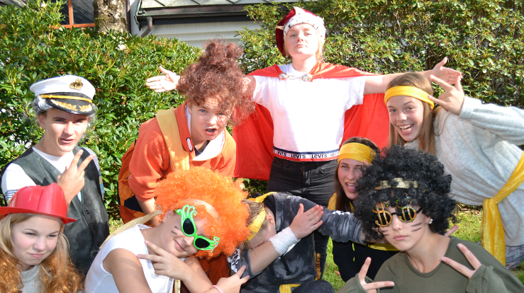 Isak (15) var med på leir som konfirmantleder. Alle foto: André Eide.