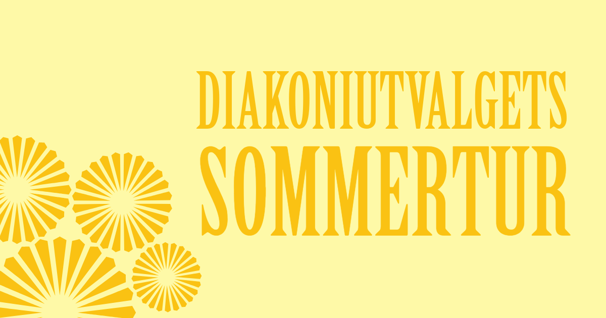 Blir med på diakoniutvalgets sommertur!