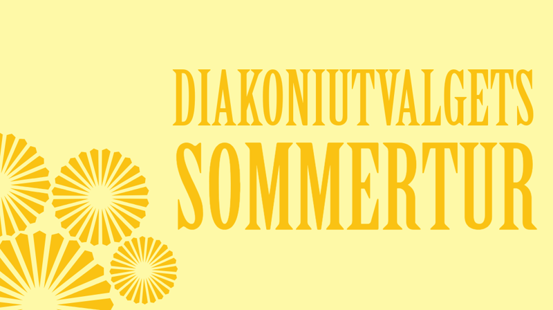 Blir med på diakoniutvalgets sommertur!