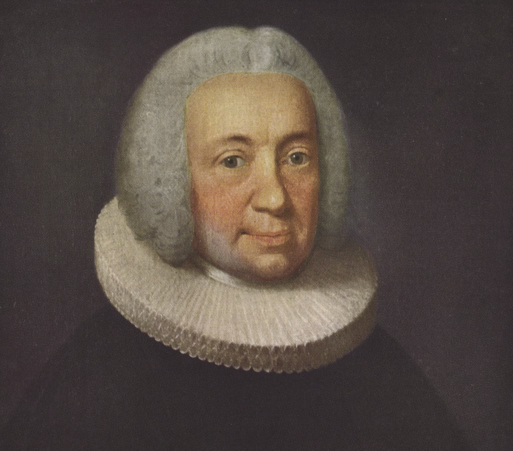På bildet ser vi Hans Adolph Brorson (1694-1757) malt av Johan Hørner i 1756 
